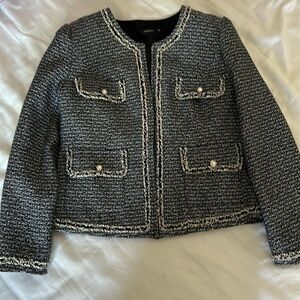 Tweed Jacket Grey